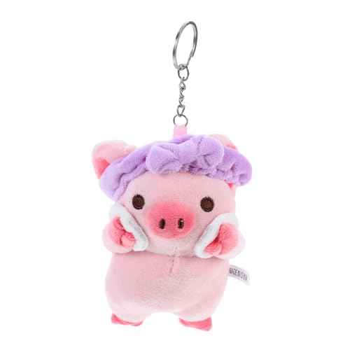 Supvox Cute Pig Plush Keychain Adorable Soft Key Decor Mini Face Washing Pig Figure Fun Animal Toy Für Taschen Schlüssel Und Handys Supvox Cute Pig Plush Keychain Adorable Soft Key Decor Mini Face Washing Pig Figure Fun Animal Toy Für Taschen Schlüssel Und Handys von Supvox
