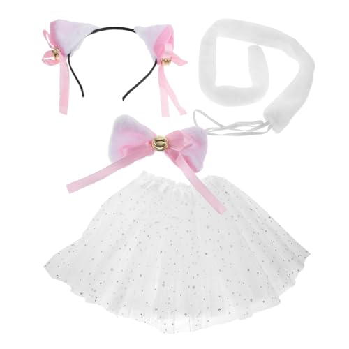 Supvox Niedriges Gewicht Katzenohren Haarreif mit Schleife und Glocke Flauschig Weicher Cosplay Kopfschmuck für Halloween Karneval und Bühnenauftritte Geeignet Supvox Niedriges Gewicht Katzenohren Haarreif mit Schleife und Glocke Flauschig Weicher Cosplay Kopfschmuck für Halloween Karneval und Bühnenauftritte Geeignet von Supvox