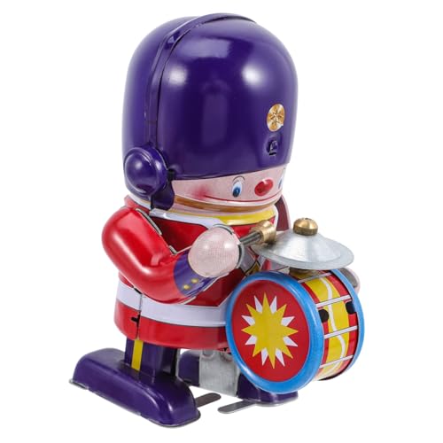 Supvox Nostalgisches Blechsoldat Aufziehspielzeug Lustiger Kleiner Eisenmodell Soldat Kreative Wind Up Figuren Langlebiges Party und Kinderspielzeug Zufälliger Stil Dekorative von Supvox