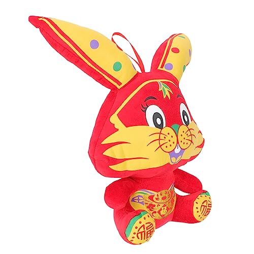 Supvox Offset -Drucken Furao Puppe Kleiner Stoffhase Kleiner Hase ausgestopftes Tier Hasen-Stofftier ausgestopfte kaninchentiere ausgestopftes Hasenspielzeug Plüschtier rot Supvox Offset -Drucken Furao Puppe Kleiner Stoffhase Kleiner Hase ausgestopftes Tier Hasen-Stofftier ausgestopfte kaninchentiere ausgestopftes Hasenspielzeug Plüschtier rot von Supvox