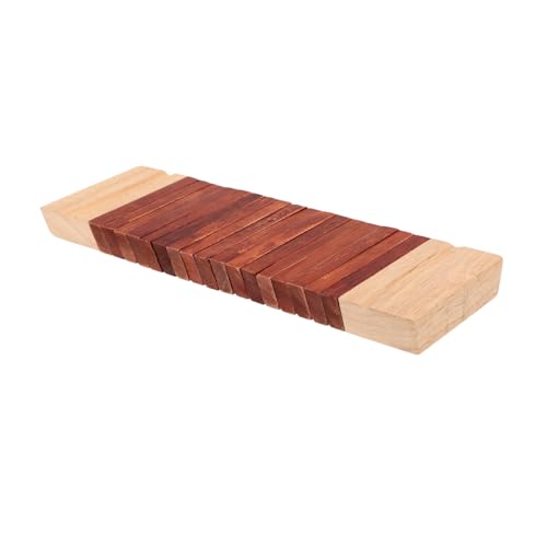 Supvox Orff Holzschlaginstrument aus Massivem Holz Langlebiges Percussion musikinstrument für Kognitives Lernspielzeug Orff Musikpädagogik Vielseitig für Frühe Musikerziehung Geeignet von Supvox