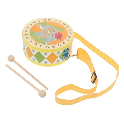 Supvox Orff Toy Drum Musikinstrumente für Trommel Percussion Drum Handtrommeln für Handschlagtrommel Musikalisches Babyspielzeugtrommel Tuch von Supvox