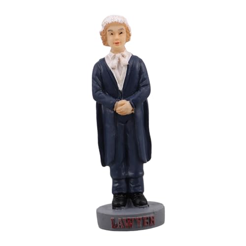 Supvox Ornamente Modell für Szenen Couchtischdekorationen Schreibtischfiguren Miniaturmodellzüge Menschen Figuren Sandschale Miniaturen Stehen Kunstdekortisch Harz Black von Supvox