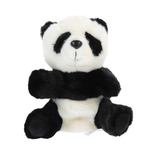 Supvox Panda Handpuppe aus Weichem Pp baumwollmaterial Interaktives Eltern Junge Mädchen Lernspielzeug für Geeignet für Kindergarten Puppentheater Rollenspiele und Frühe Bildung von Supvox