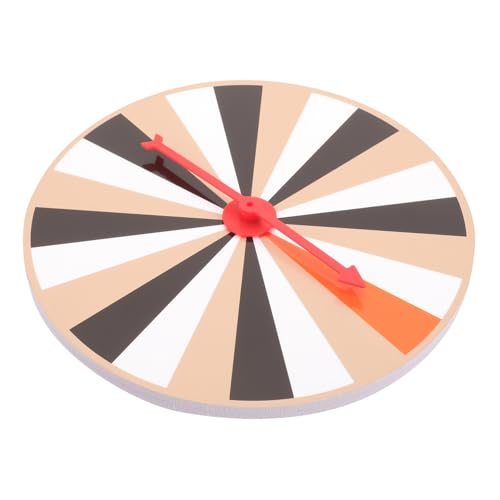 Supvox Party Spielrad Rot DIY Drehbar Leicht für Wandmontage Lernspiel Karneval Spiele Party Event Raffle Wheel Prop von Supvox