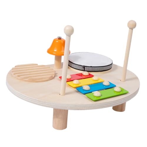 Supvox Percussion- Bildungsspielzeug Kinderspielzeug -Instrumente Musikspielzeug Für Instrumente Für Holz-xylophon Handmusik Hölzern Supvox Percussion- Bildungsspielzeug Kinderspielzeug -Instrumente Musikspielzeug Für Instrumente Für Holz-xylophon Handmusik Hölzern von Supvox