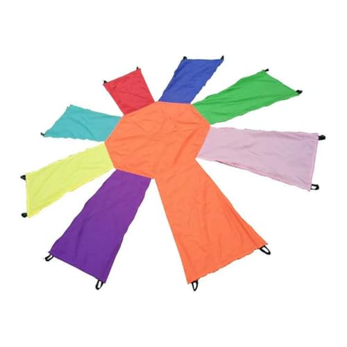 Supvox Physisches Trainingsspielzeug für Regenbogen Outdoor Wurf und Fangschirm Langlebiges Nylonmaterial Fördert Koordination und Teamwork Interaktives Gartenspielzeug Supvox Physisches Trainingsspielzeug für Regenbogen Outdoor Wurf und Fangschirm Langlebiges Nylonmaterial Fördert Koordination und Teamwork Interaktives Gartenspielzeug von Supvox