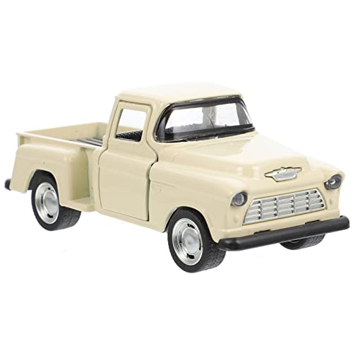 Supvox Pickup-Truck-Modell -Pick-up-Truck Spielzeuglastwagen Kleiner Blauer LKW Miniatur-LKW Auto Spielzeugauto Kinderspielzeug Miniatur-Auto- Legierung Beige von Supvox