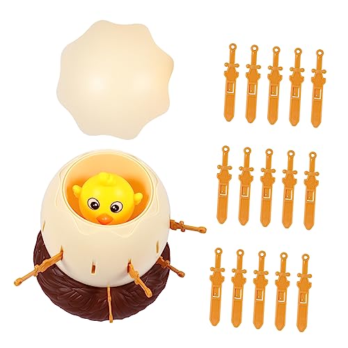 Supvox Piraten Eier Mit Schwertern Puppenhaus Hahn Piratenspielzeug Jungen Für Mädchen Mini Küken Eier Für Mädchen Aktivitätsspiel Mini Für Eier Kinderspielzeug Gelber von Supvox