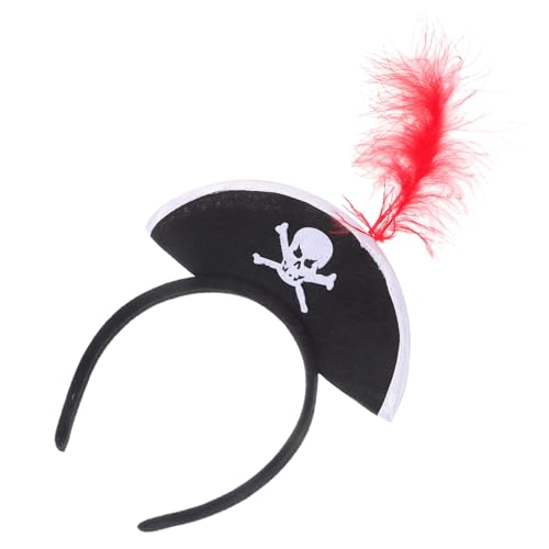 Supvox Piratenhut Haarband für Halloween Verkleidung Verstellbares Stirnband für Piratenkostüme Zubehör für Mottopartys und Rollenspiele Passt Bequem für Erwachsene Supvox Piratenhut Haarband für Halloween Verkleidung Verstellbares Stirnband für Piratenkostüme Zubehör für Mottopartys und Rollenspiele Passt Bequem für Erwachsene von Supvox