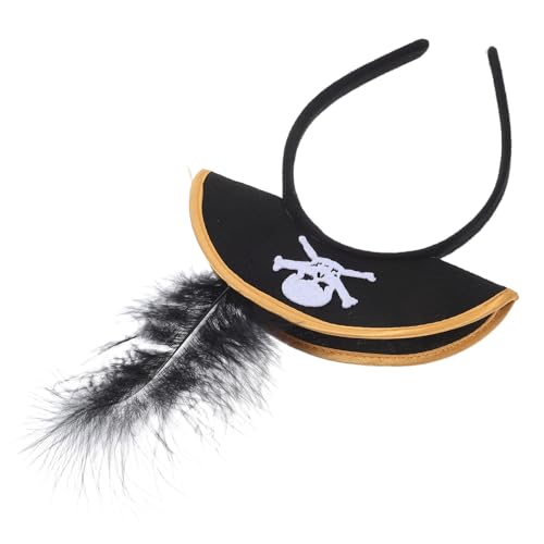 Supvox Piratenhut Stirnband für Halloween Kostümzubehör Vielseitiges Piraten Accessoire für Rollenspiele und Partys Detaillierte Handwerkskunst für Authentischen Look für Verschiedene Supvox Piratenhut Stirnband für Halloween Kostümzubehör Vielseitiges Piraten Accessoire für Rollenspiele und Partys Detaillierte Handwerkskunst für Authentischen Look für Verschiedene von Supvox