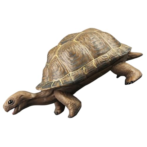 Supvox Plastik Schildkrötenmodell aus Langlebigem PVC Realistische Farbige Landschildkröten Figur für Dekoratives Tier Glatte Oberfläche als und Deko von Supvox