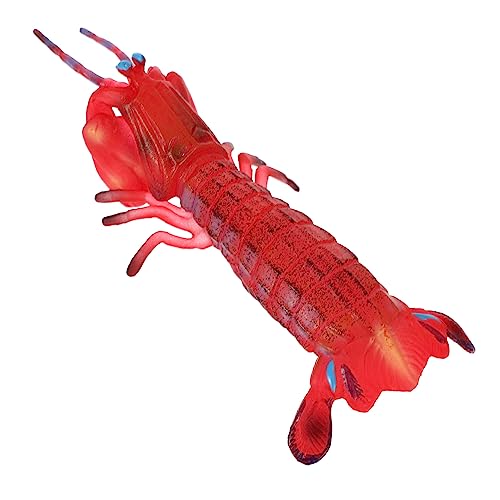 Supvox Plastisch Niedliche Mantis Shrimp Form Langlebig und Sicher Interaktives Lernspielzeug als Schreibtischdekoration und Foto Requisite für Jungen und Mädchen von Supvox
