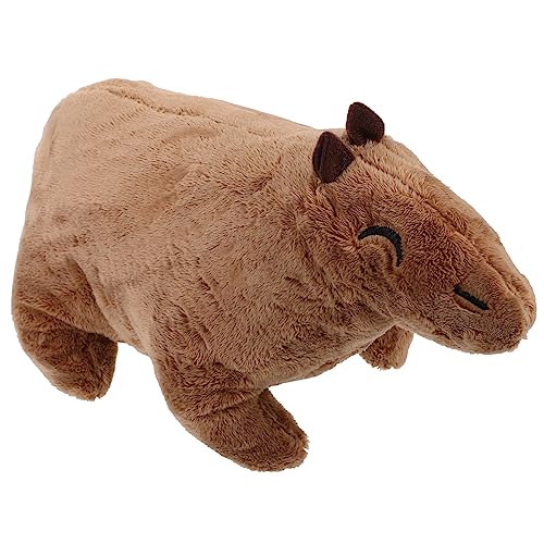Supvox Plüsch -Capybara -Spielzeuge Kawaii Stofftier kapybara plüschtiere wasserschwein plüschtier Maskottchen Haustierspielzeug Stofftiere Stofftier umarmen PP Baumwolle Hellbraun Supvox Plüsch -Capybara -Spielzeuge Kawaii Stofftier kapybara plüschtiere wasserschwein plüschtier Maskottchen Haustierspielzeug Stofftiere Stofftier umarmen PP Baumwolle Hellbraun von Supvox