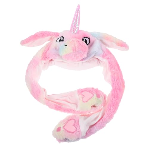 Supvox Plüsch Einhorn Mütze mit Beweglichen Ohren Weiche Kuschelmütze für Damen und Mädchen Tragbare Cartoon Tierhut für Party Karneval Cosplay und Kreative Fotosessions Supvox Plüsch Einhorn Mütze mit Beweglichen Ohren Weiche Kuschelmütze für Damen und Mädchen Tragbare Cartoon Tierhut für Party Karneval Cosplay und Kreative Fotosessions von Supvox
