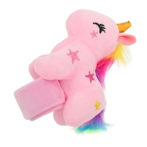 Supvox Plüsch Einhorn Slap Armband Weiches Cartoon Wristband Leichtes Party Accessoire Strapazierfähiges Stofftier Armband für Geburtstagsfeiern und Themenpartys Rosa Supvox Plüsch Einhorn Slap Armband Weiches Cartoon Wristband Leichtes Party Accessoire Strapazierfähiges Stofftier Armband für Geburtstagsfeiern und Themenpartys Rosa von Supvox