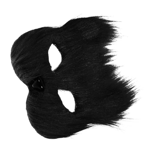 Supvox Plüsch Fuchs Maske Halbgesichts mit Elastischem Band Atmungsaktiv Unisex für Halloween Cosplay Fasching und Maskenbälle Geeignet Supvox Plüsch Fuchs Maske Halbgesichts mit Elastischem Band Atmungsaktiv Unisex für Halloween Cosplay Fasching und Maskenbälle Geeignet von Supvox