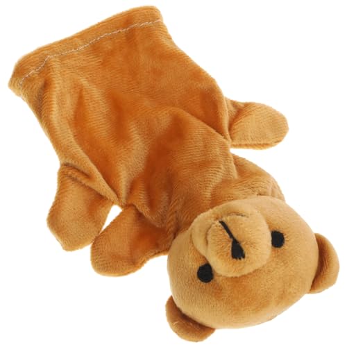 Supvox Plüsch Handpuppe Bär Interaktive Handpuppe Für Fördert Kreativität Und Kommunikation Sicheres Baumwollmaterial Fantasievolles Geschichtenerzählen von Supvox