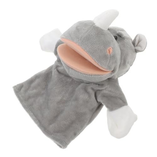Supvox Plüsch Handpuppe Rhinozeros Interaktive Tier Handpuppe für Geschichtenerzählen Weiches Kreativität und Kommunikation für Eltern Supvox Plüsch Handpuppe Rhinozeros Interaktive Tier Handpuppe für Geschichtenerzählen Weiches Kreativität und Kommunikation für Eltern von Supvox