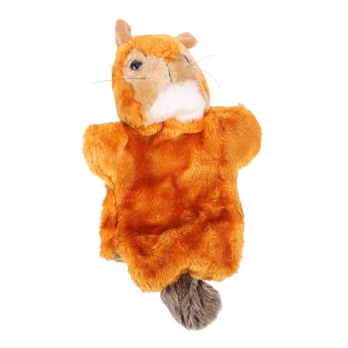 Supvox Plüsch Handspielzeug Handpuppe Eichhörnchen für Junge Mädchen Kuscheliges Storytelling Puppentheater Frühpädagogisches aus Weichem Material Supvox Plüsch Handspielzeug Handpuppe Eichhörnchen für Junge Mädchen Kuscheliges Storytelling Puppentheater Frühpädagogisches aus Weichem Material von Supvox