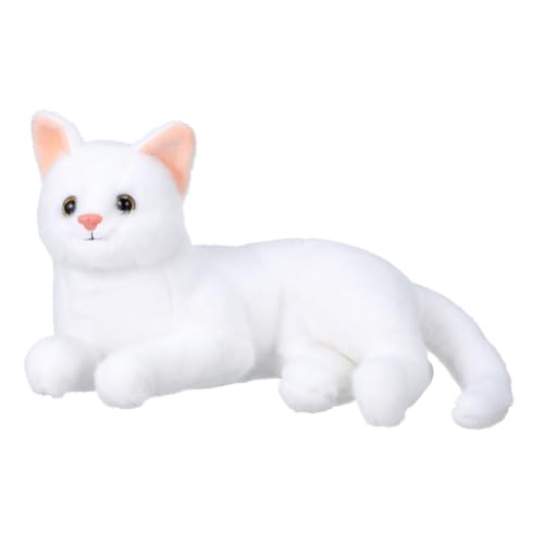 Supvox Plüsch Katze für Süße Simulation Kuscheltier Puppe Weiches Cartoon Katzen Design Dekoratives und Bequemes Stofftier für Zuhause und Kinderzimmer von Supvox