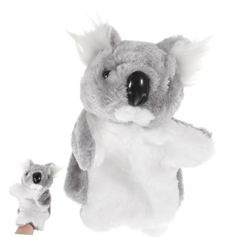 Supvox Plüsch Koala Handpuppe Interaktive Stoffpuppe für Rollenspiel Fantasie und Kommunikation Geschichtenerzählen und Eltern Junge Mädchen Aktivitäten von Supvox