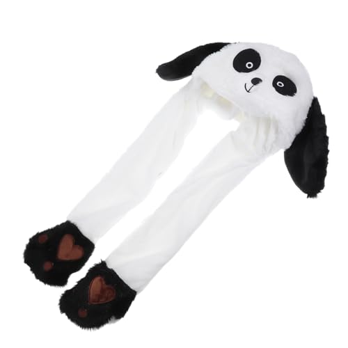 Supvox Plüsch Panda Mütze mit Beweglichen Ohren Niedliche Wackelohren Mütze für Karneval Halloween Weihnachtsfeier Lustige Tiermütze mit Springenden Ohren Weiches Cartoon Kostüm Zubehör Supvox Plüsch Panda Mütze mit Beweglichen Ohren Niedliche Wackelohren Mütze für Karneval Halloween Weihnachtsfeier Lustige Tiermütze mit Springenden Ohren Weiches Cartoon Kostüm Zubehör von Supvox