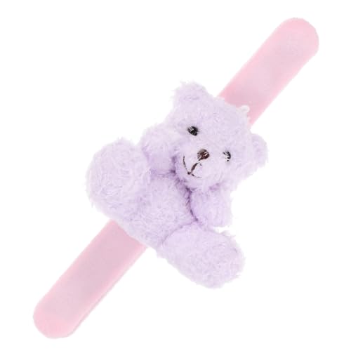 Supvox Plüsch Schnapparmband Kuscheltier Armband Weiches Partyzubehör Partydeko Komfortabel Hautfreundlich von Supvox
