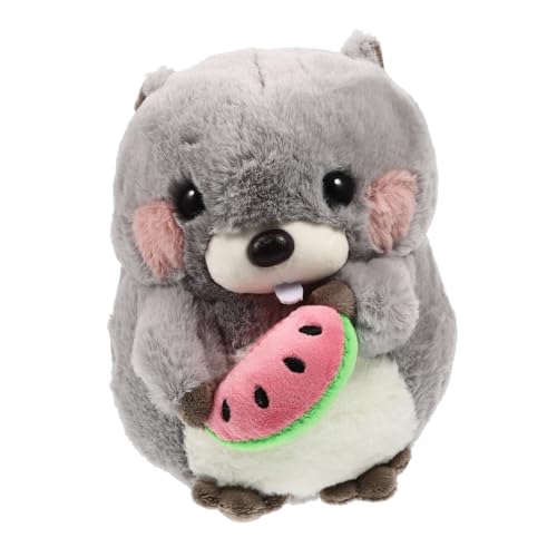 Supvox Plüsch Tier Kuscheltier Bodenwühlmaus Weiches Stofftier für Mädchen Kuschelkissen Geburtstag Schlafzimmer Dekoration von Supvox