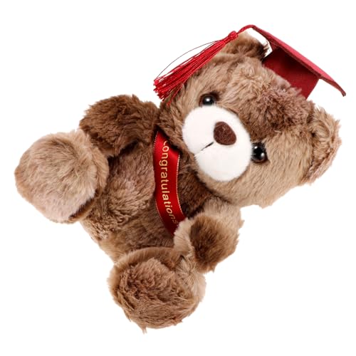 Supvox Plüschbär mit Doktorhut Süßes Abschlussgeschenk für Graduierung Erinnerungsstück Hochwertige Verarbeitung und Vielseitig Einsetzbar Schulabschluss oder Studium Supvox Plüschbär mit Doktorhut Süßes Abschlussgeschenk für Graduierung Erinnerungsstück Hochwertige Verarbeitung und Vielseitig Einsetzbar Schulabschluss oder Studium von Supvox