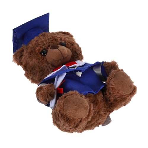 Supvox Plüschgefüllte Abschlussbär Doktor Bär Abschlussfür Favor Weiche Plüschspielzeug Ideal Für Abschlussfeier Home Decor Kissen Spielzeug Graduierungssaison Wesentliche von Supvox