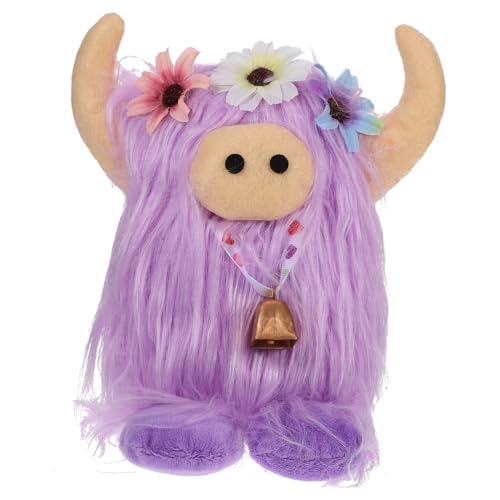 Supvox Plüschkuh Dekofigur Highland Cow Kuscheltier Realistische Bauernhof Tierpuppe Weiches Stofftier als Couch Deko und für Jugendliche und Erwachsene Supvox Plüschkuh Dekofigur Highland Cow Kuscheltier Realistische Bauernhof Tierpuppe Weiches Stofftier als Couch Deko und für Jugendliche und Erwachsene von Supvox