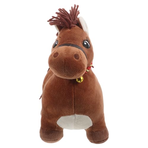 Supvox Plüschpferd Chinesisches Neujahr Maskottchen Großes Stofftier für Frühlingsfest Dekoration Souvenir Party für Jahr des Pferdes Supvox Plüschpferd Chinesisches Neujahr Maskottchen Großes Stofftier für Frühlingsfest Dekoration Souvenir Party für Jahr des Pferdes von Supvox