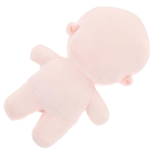 Supvox Plüschpuppe Weicher Körper ohne Skelett Blanko Humanoide Stoffpuppe für DIY Basteln Kuschelige Langlebige PP Baumwollfüllung für Ankleiden und Kreatives von Supvox