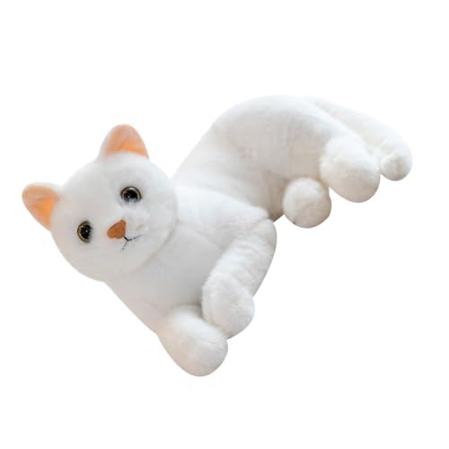 Supvox Plüsch Katze Spielzeug Kawaii Stofftier Für Lange Weiße Kuscheltier Figur Für Dekoration Und Schlafhilfe Perfektes Für Jeden Anlass Supvox Plüsch Katze Spielzeug Kawaii Stofftier Für Lange Weiße Kuscheltier Figur Für Dekoration Und Schlafhilfe Perfektes Für Jeden Anlass von Supvox