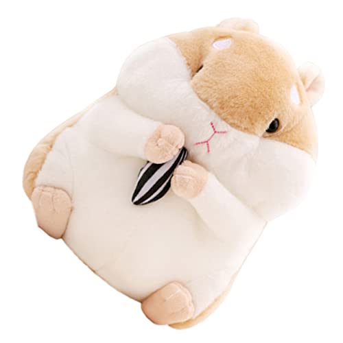 Supvox Plüsch Hamster Stofftier Für Junge Mädchen Niedliches Interaktives Kuscheltier Für Mädchen Und Jungen Süßes Raumdekor Und Spielzeug Für Geburtstagsfeiern von Supvox