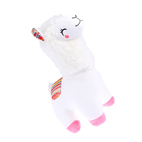 Supvox Plüschtier dartscheibe für BFF zu Weihnachten Weihnachts assecoires Christmas barn Alpaka-Schmuck Stofftierpuppe Alpaka -Puppe Baumwolle Weiß Supvox Plüschtier dartscheibe für BFF zu Weihnachten Weihnachts assecoires Christmas barn Alpaka-Schmuck Stofftierpuppe Alpaka -Puppe Baumwolle Weiß von Supvox