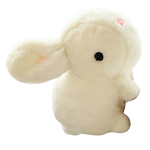 Supvox Plüschtier plüschhasen für hasenkuscheltiere Geburtstagsgeschenk für Plüschkaninchen für Hasen stofftier ausgestopfter Hase Bunny Toy PP Baumwolle Weiß von Supvox