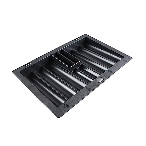 Supvox Poker Chip Tray aus Hochwertigem Kunststoff Stabiler Pokertisch Chip Halter mit Großer Kapazität zur Sicheren Aufbewahrung und Organisation von Langlebig Bruchfest für von Supvox