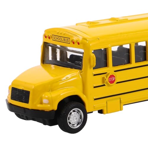 Supvox Pull Back Schulbus für Kleinkinder Realistisch Gestaltetes Metallmodell mit Reibungsantrieb Gelber Bus für Jungen und Mädchen Detailgetreues Fahrzeug Sammeln Supvox Pull Back Schulbus für Kleinkinder Realistisch Gestaltetes Metallmodell mit Reibungsantrieb Gelber Bus für Jungen und Mädchen Detailgetreues Fahrzeug Sammeln von Supvox