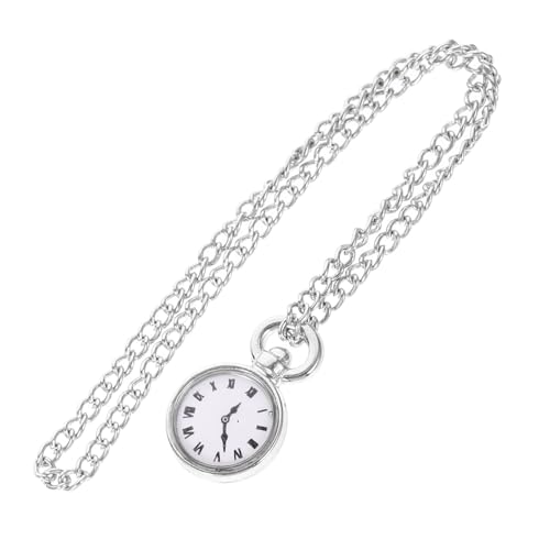 Supvox Puppe Mini-Taschenuhr bastelzeug handystativ Simulation Taschenuhr puppenhauszubehör Dollhouse Accessories Miniatur Hausboden-Taschenuhr Puppenhaus -Szenendekoration Legierung von Supvox