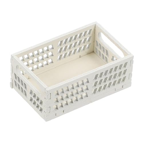 Supvox Puppenhaus Aufbewahrungsbox Aufbewahrungskorb Miniatur Dekorationen Mini Mini Körbe Rollenspiel Dinge Mini Ornament Kleine Kisten Mini Kisten Zum Basteln von Supvox