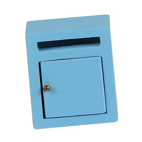 Supvox Puppenhaus Briefkasten Möbel Mini Briefkasten Miniatur Mini Zubehör Vintage Briefkasten Miniatur Briefkasten Mini Briefkasten Blau Holz Supvox Puppenhaus Briefkasten Möbel Mini Briefkasten Miniatur Mini Zubehör Vintage Briefkasten Miniatur Briefkasten Mini Briefkasten Blau Holz von Supvox