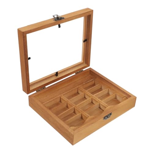 Supvox Puppenhaus Bücherregal Miniaturen Rechteckig Winzig Klein Moderne Puppenstubenmöbel Einzigartiges Bücherregal Mini-bibliotheks-bücherregal Miniatur -bücherregal Brown Holz von Supvox
