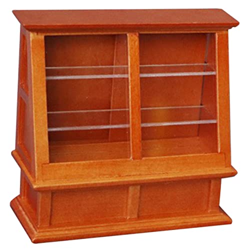 Supvox Puppenhaus Kuchen Vitrine Dekorativer Mini Schrank für Küchenzubehör und Puppenhaus Möbel Langlebig und Vielseitig Supvox Puppenhaus Kuchen Vitrine Dekorativer Mini Schrank für Küchenzubehör und Puppenhaus Möbel Langlebig und Vielseitig von Supvox