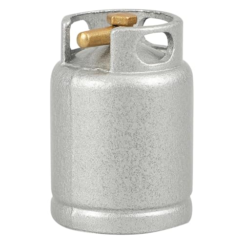 Supvox Puppenhaus-Küchenzubehör Puppenhaus Küche winzig für Herd Szene puppenhauszubehör puppenhaus deko Küchenmodell Mini House Kitchenware Mini- -Gastank- Legierung Silver von Supvox