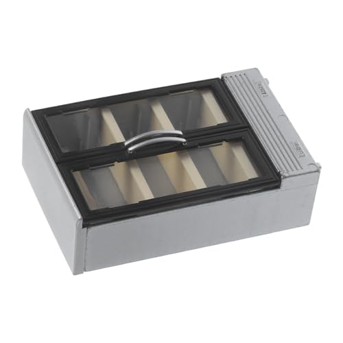 Supvox Puppenhaus Kühlschrank Küche Puppenhaus Kühlschrank Puppenhaus Möbel Kühlschränke Puppenhäuser Kleine Kühlschranktür Puppen Retro Mini Gefrierschrank Mikro Landschaft von Supvox