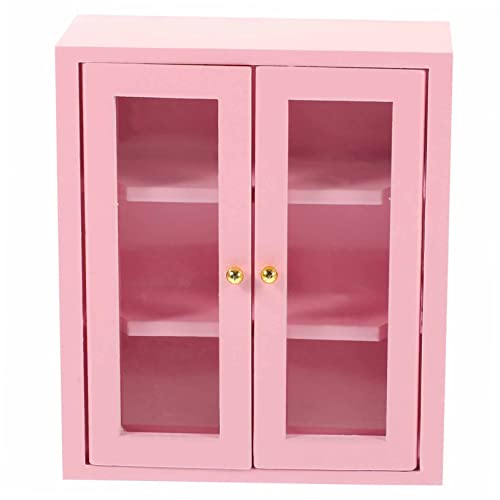 Supvox Puppenhaus Möbel Modell Kleiner Wand Schrank Rosa Filigrane Miniaturmöbel für Dollhouse Dekoration und Mikro Landschaft Zubehör Supvox Puppenhaus Möbel Modell Kleiner Wand Schrank Rosa Filigrane Miniaturmöbel für Dollhouse Dekoration und Mikro Landschaft Zubehör von Supvox