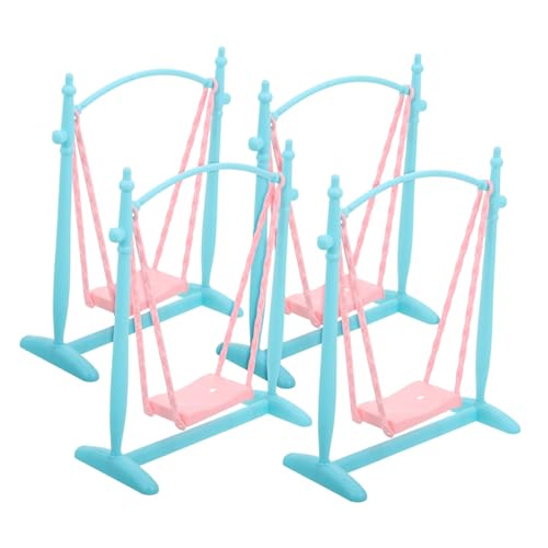 Supvox Puppenhaus Schaukelspielzeug Realistischer Gartenschaukel für Puppen Teiliges Bunten Farben für Kreatives Rollenspiel im Puppenhausspielplatz Supvox Puppenhaus Schaukelspielzeug Realistischer Gartenschaukel für Puppen Teiliges Bunten Farben für Kreatives Rollenspiel im Puppenhausspielplatz von Supvox