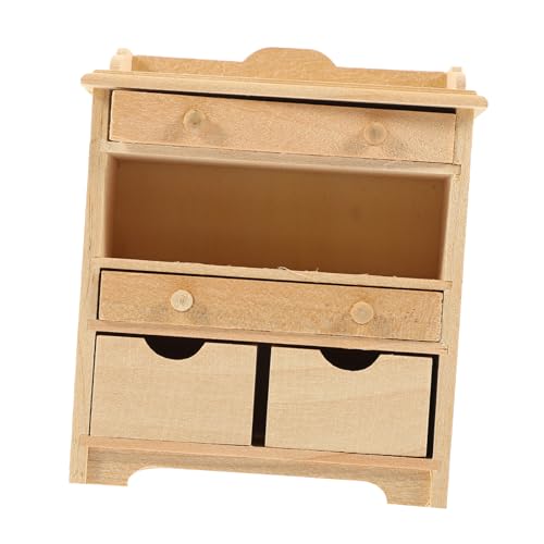 Supvox Puppenhaus Zubehör Detailgetreues Holz Modell für Miniaturhäuser Dekorativer Puppenhaus Schrank für Kreative Bastelprojekte und Dioramen Supvox Puppenhaus Zubehör Detailgetreues Holz Modell für Miniaturhäuser Dekorativer Puppenhaus Schrank für Kreative Bastelprojekte und Dioramen von Supvox